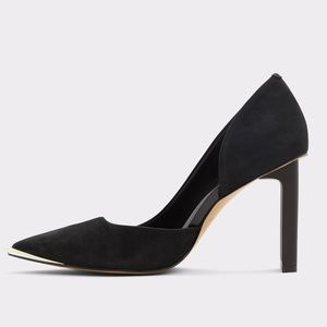 Aldo Koilla heels in black suede